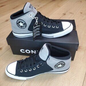 Converse Chuck Taylor All Star High Street Mid Shoe Grey / Black Sneaker A16470C